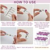 Threlaco 20 Pcs 3ml Sealed Sterile Empty Vials with Self