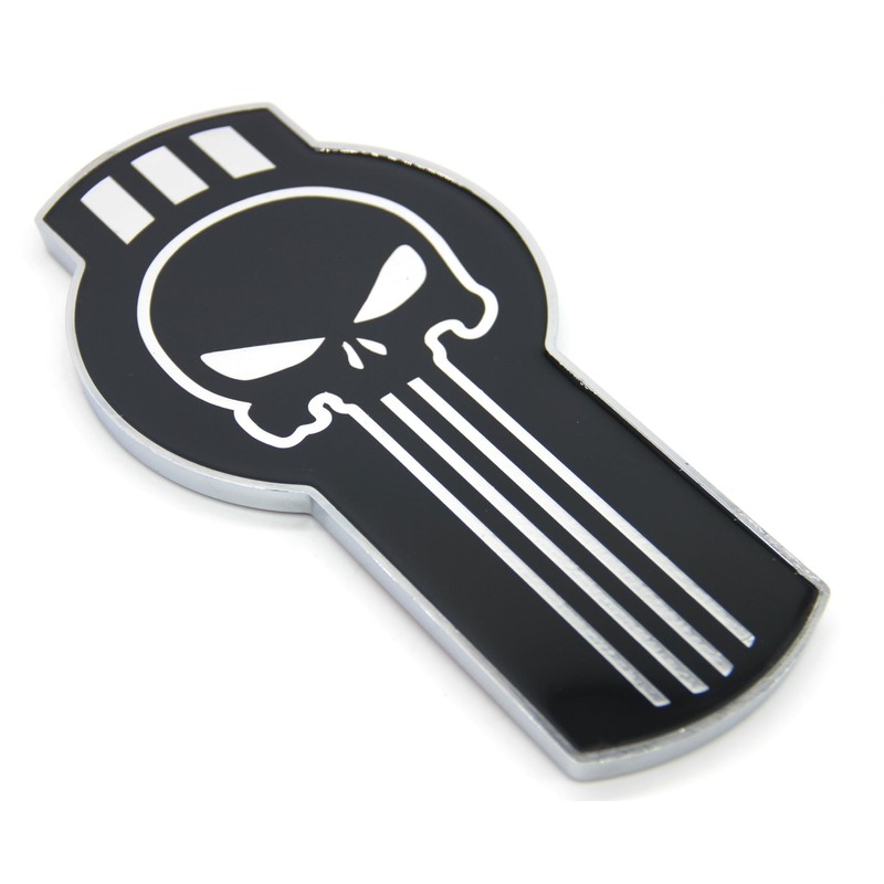 Generic Kenworth Bug Hood Grille Logo Emblem Badge Chrome Black