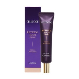 Koreana Cellcode Retinol 3000 Skin Elasticity Wrinkle Improvement Cream 30ml / 코리아나 셀코드 레티놀3000 피부탄력 주름개선 크림 30ml