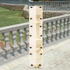 Gdrasuya10 Cement Roman Balustrades Molds 27.6" Concrete Roman Molds Plastic