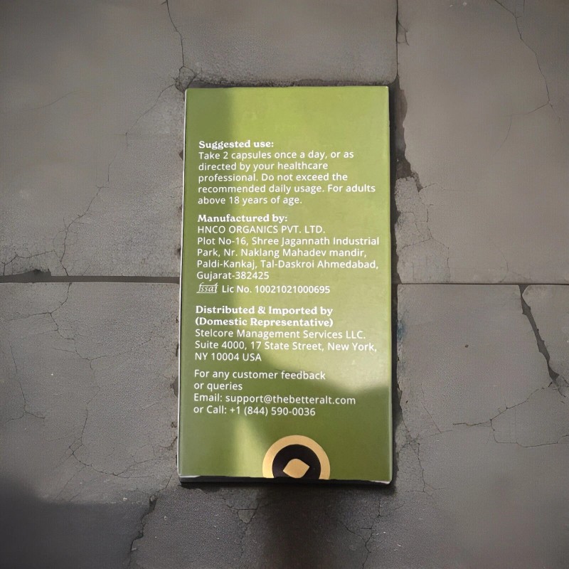 BetterAlt Moringa- 120 Capsules