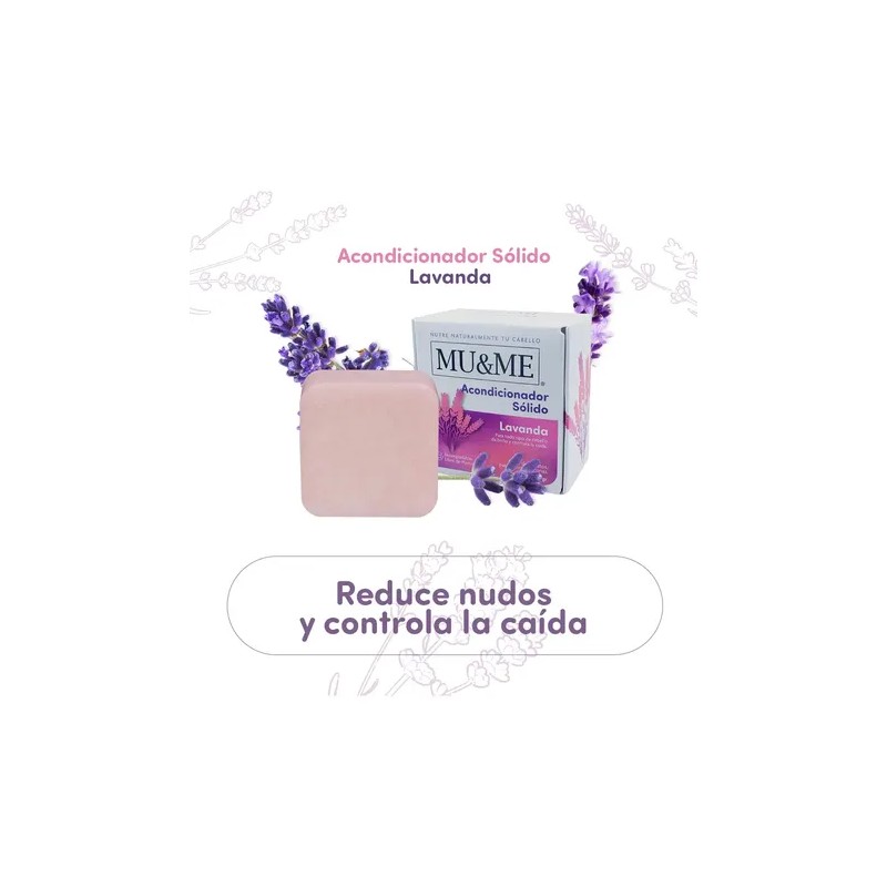Acondicionador Solido Mume Lavanda 140gr