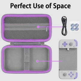 Aenllosi Hard Carrying Case Compatible with GameSir X2s/X2/X2 Pro Type-C Mobile Gaming Controller(Case Only)