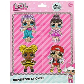 L.O.L. Surprise! L.O.L Surprise Party Favors - 4 Pack Rhinestone Sticker Set