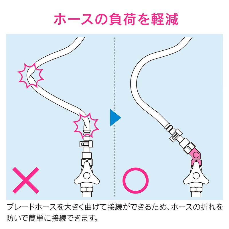 GAONA GA-JE001 Kono-Yan Single Nut 45 Degree Elbow