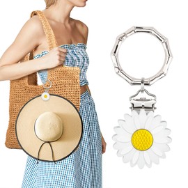 HATYDF Hat Clip for Travel, Hat Holder for Hanging Sunglasses, Car Keys Fits on Traveling Backpacks, Luggage, Purses, Bags, Totes, Hat Keeper Travel Accessories