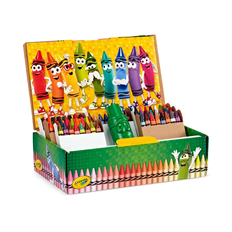 Crayola® Standard Crayons, Assorted Colors, Box Of 120 Crayons