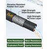 4200PSI Pressure Washer Hose 50FT with 3/8" Swivel Quick Connect