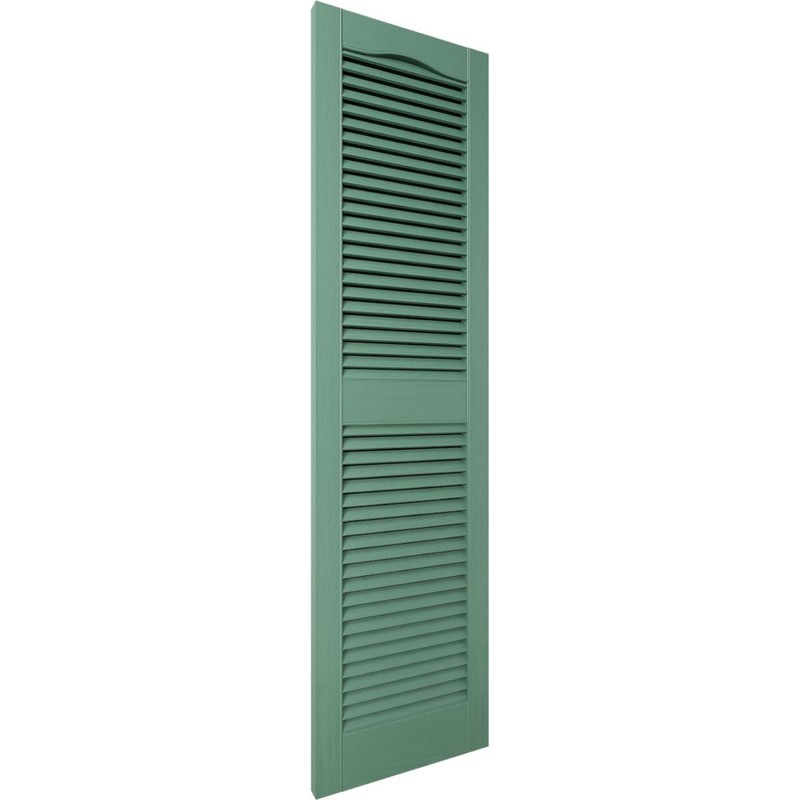 Ekena Millwork Lifetime Vinyl LL1S12X02500FG Standard Cathedral Top Center Mullion,
