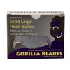 2-Notch Extra Large German Hook Blade, 10 Blades/Dispenser, 10 Dispensers/Box