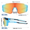 DUCO DK310 Polarised Youth Sports Cycling Shade Lightweight Frame UV400