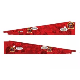 Stern Deadpool Pinball Inside Art Blades 502-7073-00