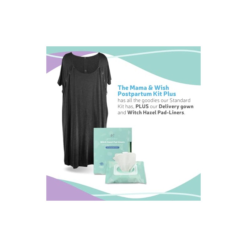 Mama Wish Kit esencial posparto para mamá (14 piezas) Incluye