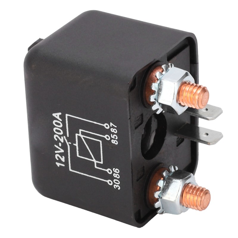 Start Relay Small 200A Normally Open 4 Pin Automotive Marine