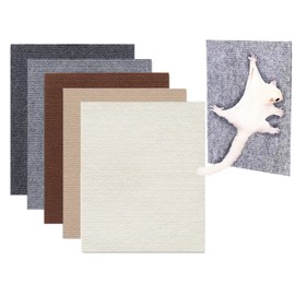 5Pcs Sugar Glider Toys Climbing Mats, Sugar Glider Cage Accessories for Sharpening Claws, Enrichment Toys, Scratching Pads for Wall or Furniture, Saving Space