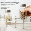 ATB Glass Salt and Pepper Shakers with Stainless Steel Lids