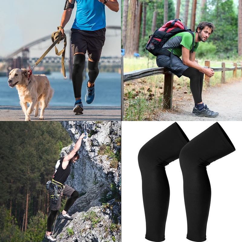 Skylety Leg Sleeves Compression Long Knee Sleeve UV Preserve for