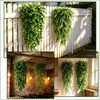 Fake Trailing Plant 2 Pack, Hanging Plant Eucalyptus & Persian
