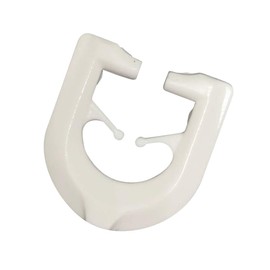 DELFRA 100 T-Gliders Curtain Hooks for T-Rails Colour: White