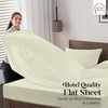 Rohi Cream Single Flat Sheet Microfibre – Ultra-Soft, Durable, and