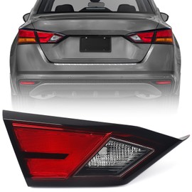 Huray Left Inner Tail Light Fit for Nissan Altima 2019-2022 [Halogen Type] LH Taillight Tail lamp Rear Brake Lamp Assembly OE Style Replacement for NI2802119 (Driver Side)
