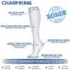 CHARMKING Compression Socks for Women & Men (8 Pairs) 15-20