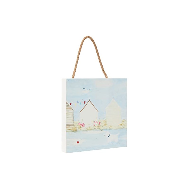 Hannah Cole EMB10810 Rain 20 x 20cm Wooden Wall Art,