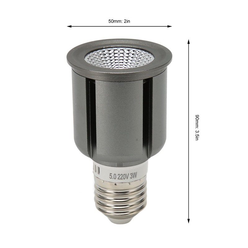 Reptile Heat Lamp Bulb UVA UVB LED 3 in 1