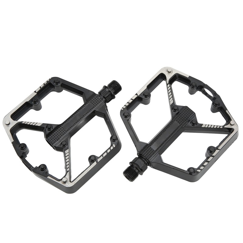 MEROCA Mountain Bike Pedals Aluminum Alloy Anti Slip Bicycle Pedals