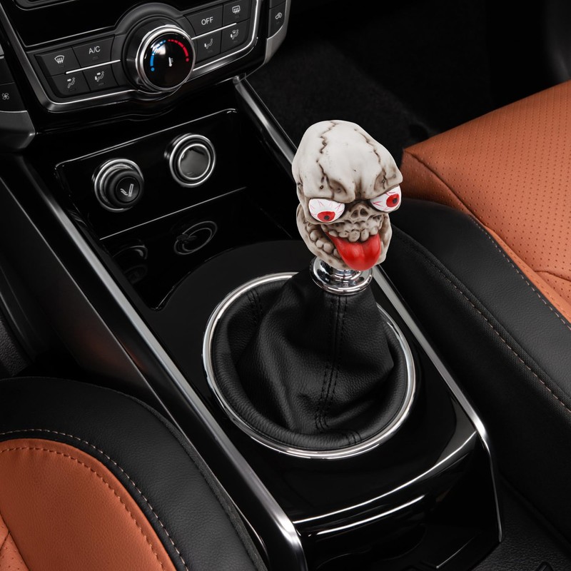 Abfer Skull Shifter Knob Gear Lever Knobs Car Shift Handle