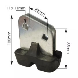 UAT FREIGHTLINER HOOD LATCH BRACKET  A17-15140-001