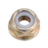 TOPINCN M10X1.25 Flange Nut, Metal Universal Left Hand Thread Blade
