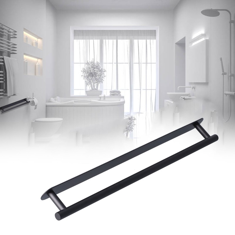 Towel Rack 304 Stainless Steel Single Rod Adhesive Towel Holder
