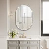 Pregaspor Single Beveled Edge Bathroom Vanity Mirror, 23.6" x 35.4"