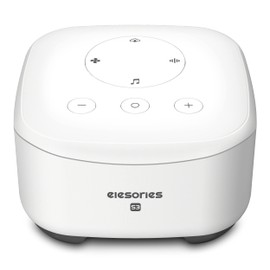 White Noise Machine, elesories Sound Machine Sleep Therapy Soother for Adults Baby Kids Sleeping, 24 Soothing Sounds Including White Noise/Fan Sounds/Nature Sounds/Lullaby for Nursery Office