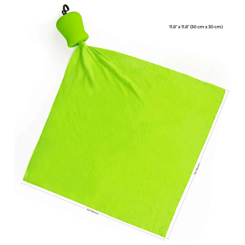 Travelon CLEAN Antimicrobial On-The-Go Cloth - Set of 2