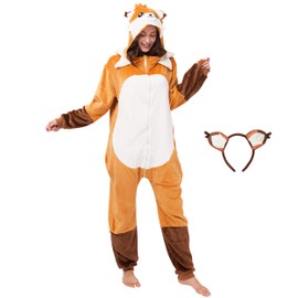 Corimori 1852 (Many Animals) Zip Premium Women and Men Onesies Costumes