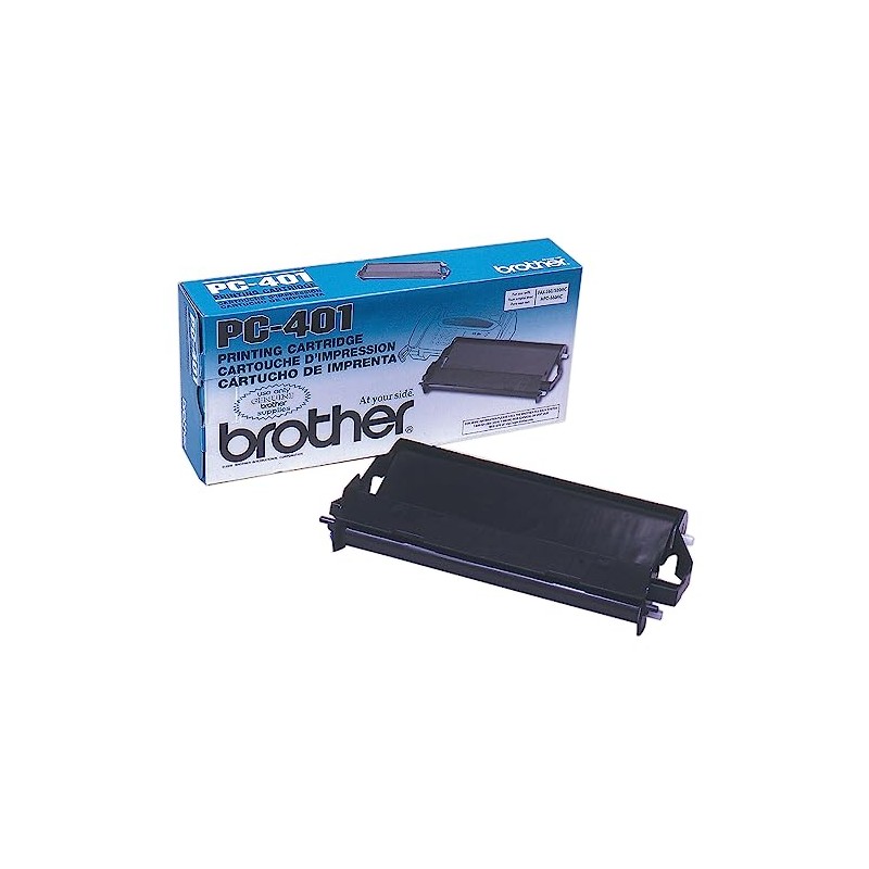 Brother PC401 Fax Cartridge - Retail Packaging