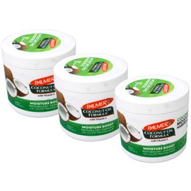 Palmers Coconut Oil Moisture Gro Hairdress Jar 5.25 Ounce (155ml) (Value Pack of 3))