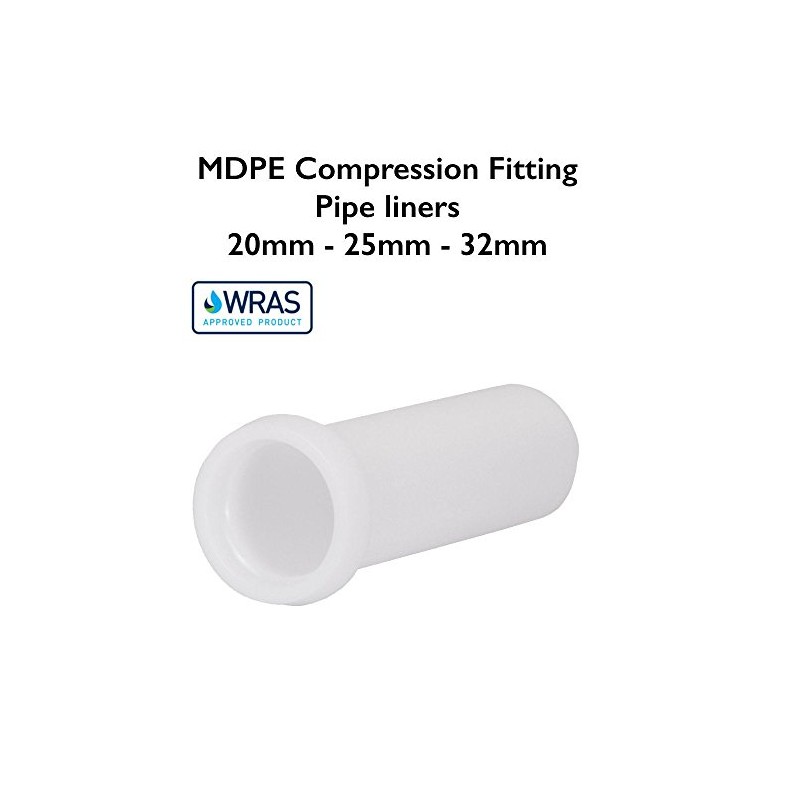 Pipe Liner 25mm - Pack of 10