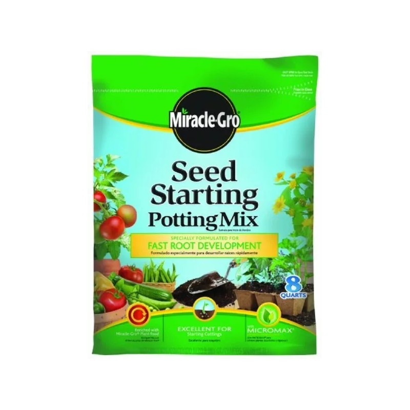 Miracle-Gro Seed Starting Potting Mix, 8-Quart