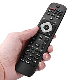 Fosa Control Remoto de Reemplazo URMT39JHG003 Compatible con Smart TV, Universal Repuesto de Mando a Distancia para Televisión, No Requiere Configuración