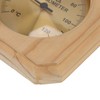 Wooden Sauna Thermometer Squared 0 to 120 Celsius High Accuracy
