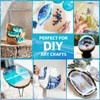ZYNNORIX Epoxy Resin Kit, Crystal Clear Epoxy Resin,Strong, Durable, not