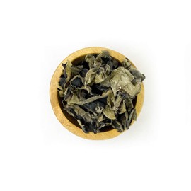 Big Green Organic Food- Organic Dried Black Fungus, Loose Herbs, 3.5oz