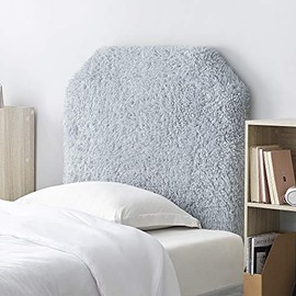 DormCo Mo' Frizzle College Headboard - Plush Thickness Alloy Gray