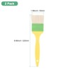 M METERXITY 2-Pack Pastry Brush, Wool Basting Baking BBQ Oil
