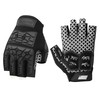 Seibertron Lineman 2.0 Padded Palm Football Receiver Half Finger Gloves,