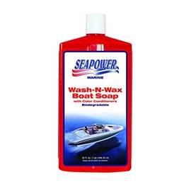 Seapower Marine Wash-N-Wax Boat Soap - Biodegradeable - 32 oz.
