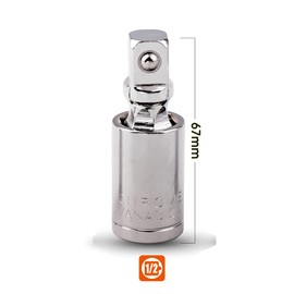 1/2 Inch Impact Universal Joint Adapter Ratchet Socket Drive Flexible Socket Extension Bar Universal Sleeve Manual Tool